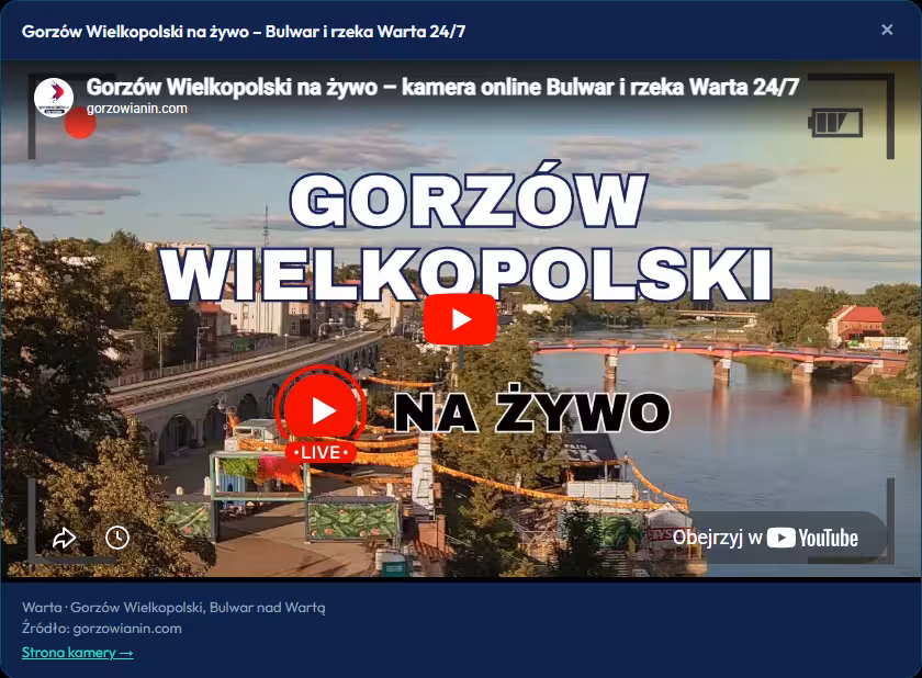 Warstwa kamer łowisk na mapie fishRadar — interaktywna mapa wędkarska